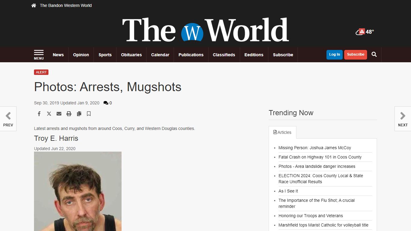 Photos: Arrests, Mugshots | Photo Collections | theworldlink.com